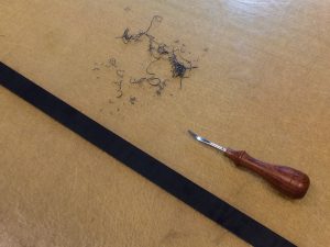 Edge beveling process