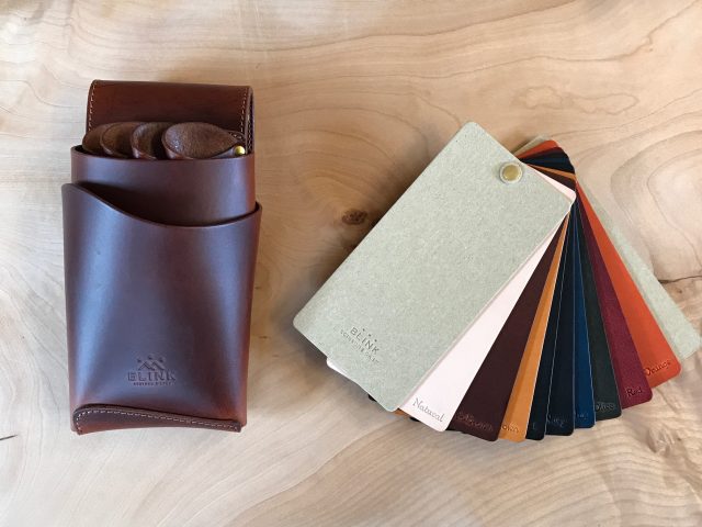 BLINK SCISSORS CASE 革の色見本