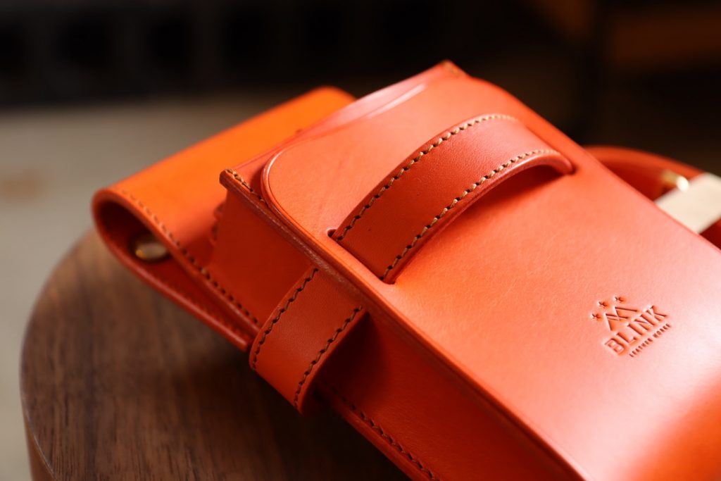 Orange scissor case 3