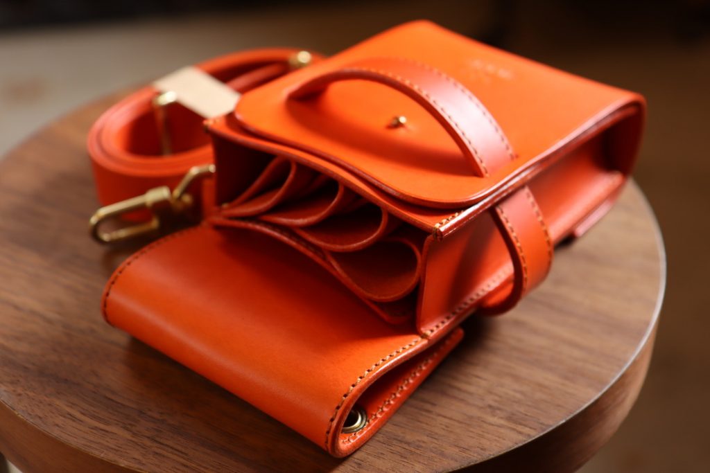 Orange scissor case 2